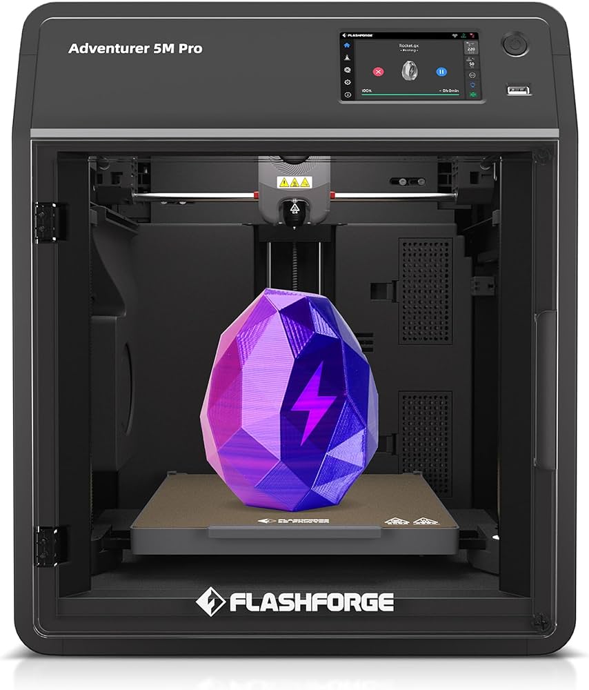 FLASHFORGE Adventurer 5M Pro 3Dプリンター FLASHFORGE Adventurer 5M Pro 3D Printer, 600mm/s High-Speed